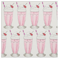 Rosa Strawberry Milkshake Ice Cream Shoppe Shake