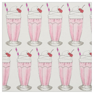 Rosa Strawberry Milkshake Ice Cream Shoppe Shake Tyg