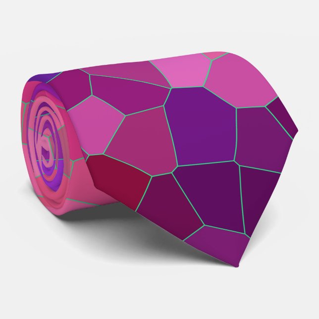 Rosa Strawberry Mosaic Mönster Slips (Rullad)