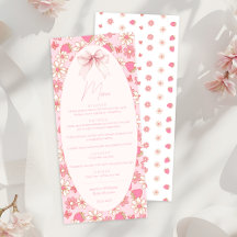 Rosa Strawberry Sweet Berry Flicka Shower Menu
