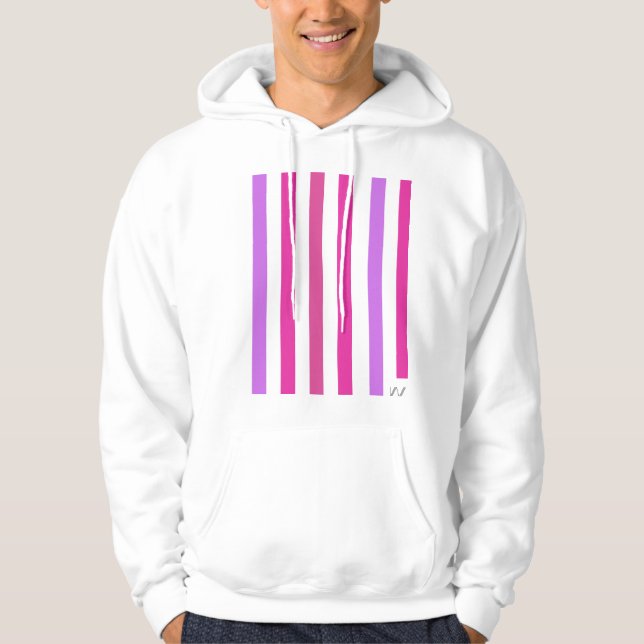 Rosa Streck Unisex Pullover Hoodie (Framsida)