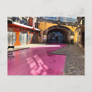 Rosa Street, Lissabon, Portugal Vykort