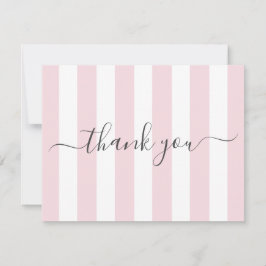 Rosa stripe Tackkort Tack Kort