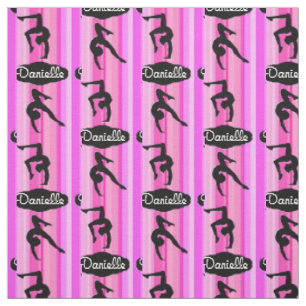 ROSA STRIPED PERSONLIG GYMNASTICS FABRIC TYG