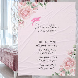 Rosa Studenten Blanket Fleecefilt