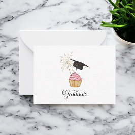 Rosa Studenten Cupaka Student Anteckningskort