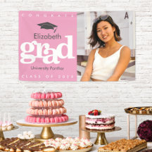 Rosa studenten fotot-grått-sockel, enkel, djärv, m