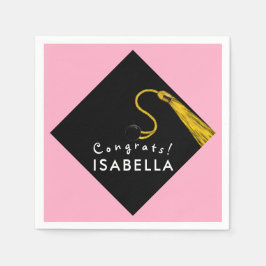 Rosa Studenten Pappersservett