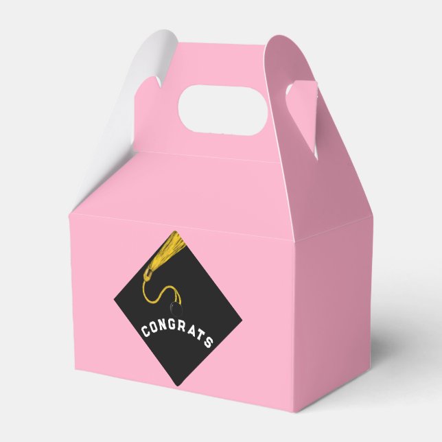 Rosa Studenten Presentaskar (Framsidan Sidan)