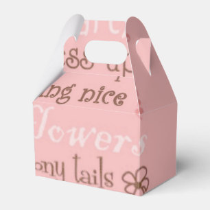 Rosa Sugar and Spice Girl Baby Shower Presentaskar