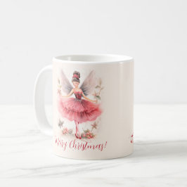 Rosa Sugar Plum Fairy Script jul Mugg