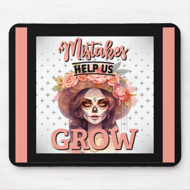 Rosa Sugar Skull Devices Musmatta (Framsidan)