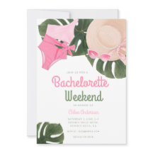 Rosa Summertime Glam | Bachelorette Helg