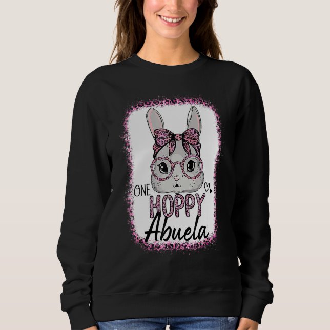Rosa Sunglasses Bunny One Hoppy A T Shirt (Framsida)