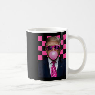 Rosa Sungles Trump Bubble Gum Shirt 2024 Vote Pres Kaffemugg