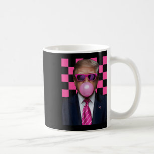 Rosa Sungles Trump Bubble Gum Shirt 2024 Vote Pres Kaffemugg