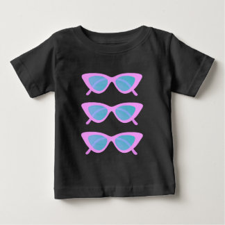"Rosa Sunnies", tryckta barn T Shirt