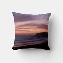 Rosa Sunset on Pacific Pillow Kudde