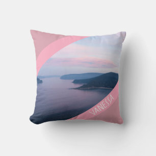 Rosa Sunset Pearl Beach Ligcape Australia Kudde