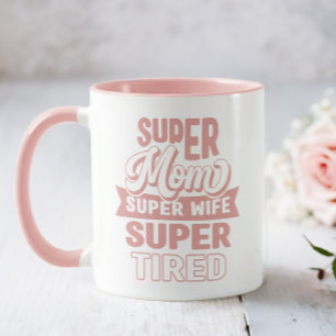 Rosa Super Mamma Mugg