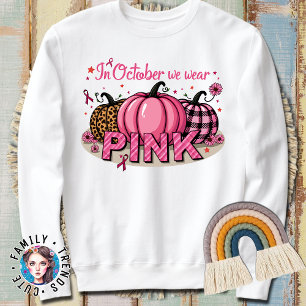 Rosa Support Squad Outfit för bröstcancermedvetand T Shirt