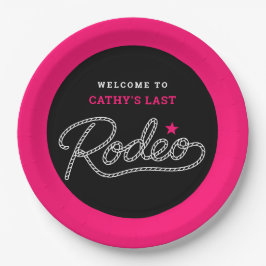 Rosa svart hennes sista rodeo möhippa