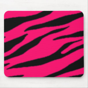 Rosa- & svartsebra Mousepad Musmatta