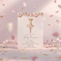 Rosa Sweet Ballerina Baby Shower