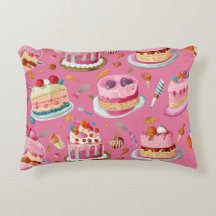 Rosa Sweet Cake Mönster