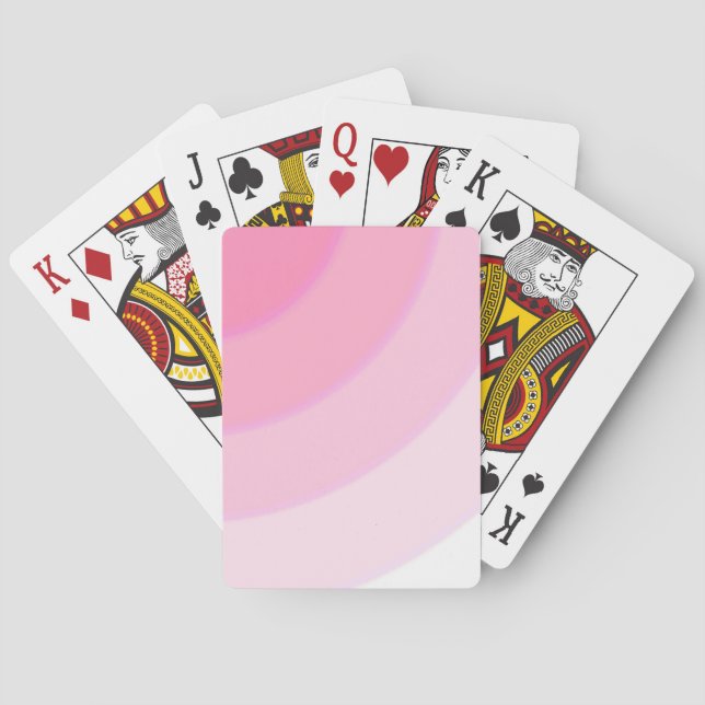 Rosa Swirls betalkort Casinokort (Baksidan)