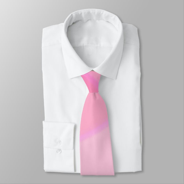 Rosa Swirls Neck Tie Slips (Bunden)
