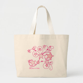 Rosa Swirly Works Jumbo Tygkasse