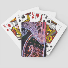 Rosa swirrt casinokort