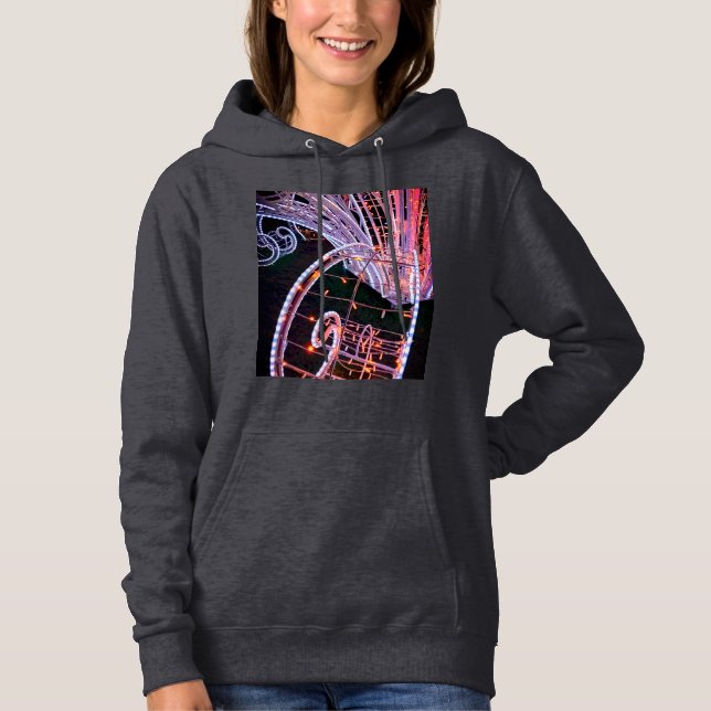 Rosa swirrt t shirt (Framsida)