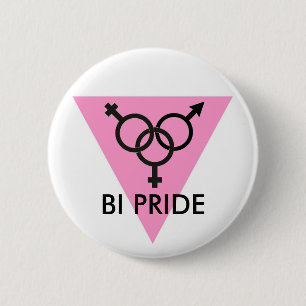 ROSA SYMBOL FÖR TRIANGELBIPRIDE KNAPP