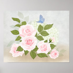 Rosa Symfoni-Ro Poster