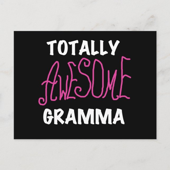 Rosa T-shirts- i Fantastisk Vykort (Framsida)