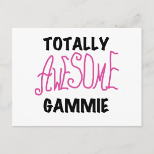Rosa T-shirts och presenter för Fantastisk-gammie Vykort