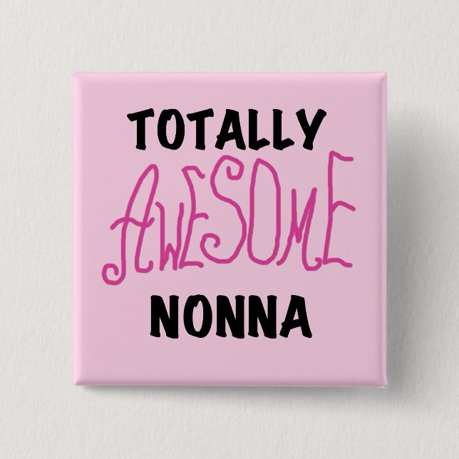 Rosa T-tröjor och , Fantastisk, totalt Knapp (Framsida)