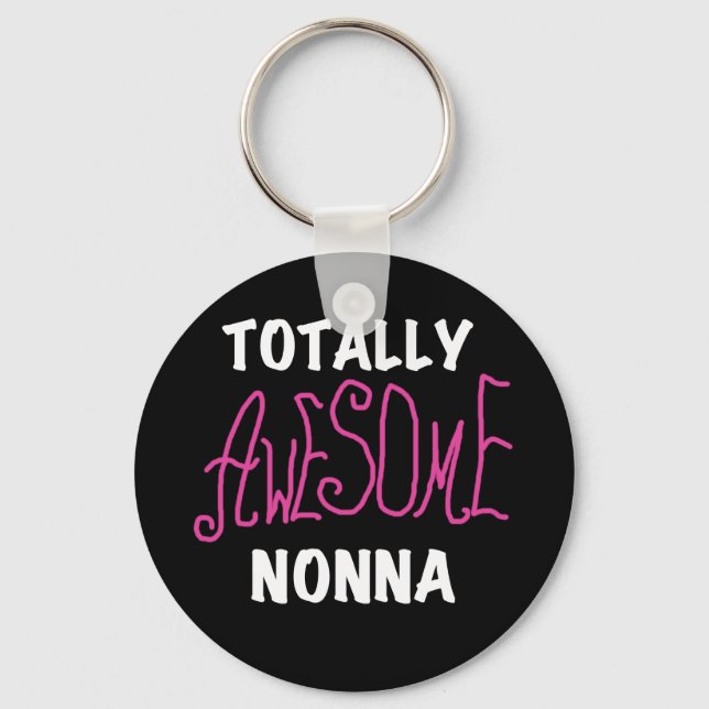 Rosa T-tröjor och , Fantastisk, totalt Nyckelring (Framsida)