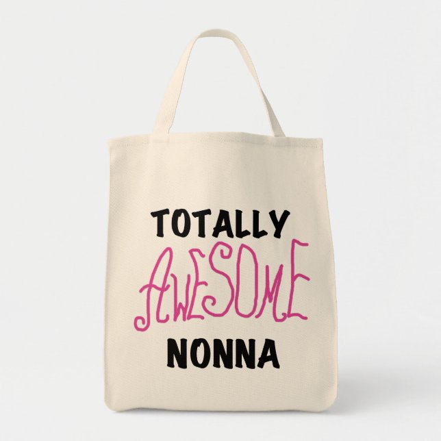Rosa T-tröjor och , Fantastisk, totalt Tygkasse (Framsidan)