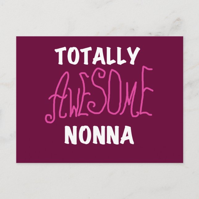 Rosa T-tröjor och , Fantastisk, totalt Vykort (Framsida)