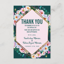 Rosa tack för Jade för smaragd för