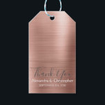 ROSA - TACKEN RO GULD ELEGANTEN PRESENTETIKETT<br><div class="desc">Rosa - Ro Guld Faux Glitter och Gnistra Elegant Tack Gift Märkres. De här Gift-Märkrna kan anpassas så att de innehåller ditt namn och bröllop-datum. De här förmånstagarna för personlig ingår i en samling i bröllop. Om du vill ha ytterligare anpassade objekt kan du kontakta designern.</div>