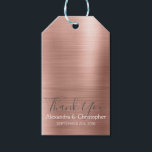 ROSA - TACKEN RO GULD ELEGANTEN PRESENTETIKETT<br><div class="desc">Rosa - Ro Guld Faux Glitter och Gnistra Elegant Tack Gift Märkres. De här Gift-Märkrna kan anpassas så att de innehåller ditt namn och bröllop-datum. De här förmånstagarna för personlig ingår i en samling i bröllop. Om du vill ha ytterligare anpassade objekt kan du kontakta designern.</div>