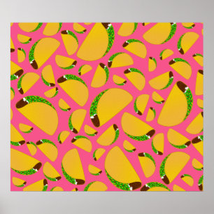 Rosa tacos poster