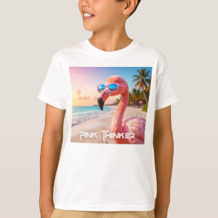 ROSA TANKARE - Flamingo ROSA T Shirt