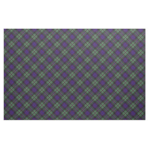 Rosa tartan för klanplädskott tyg
