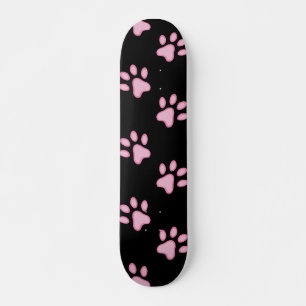 Rosa Tass avtryck Mini Skateboard Bräda 18,5 Cm