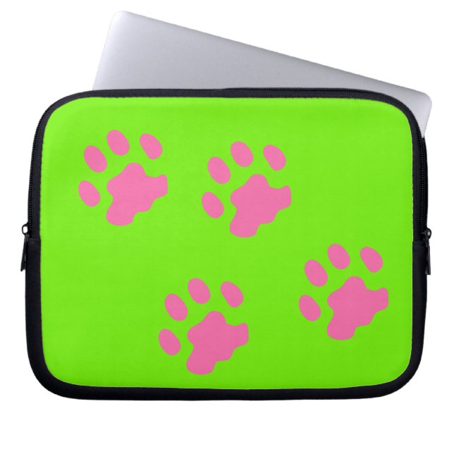 Rosa Tass Neoprene Laptop sleeve 10 tum (Framsidan)